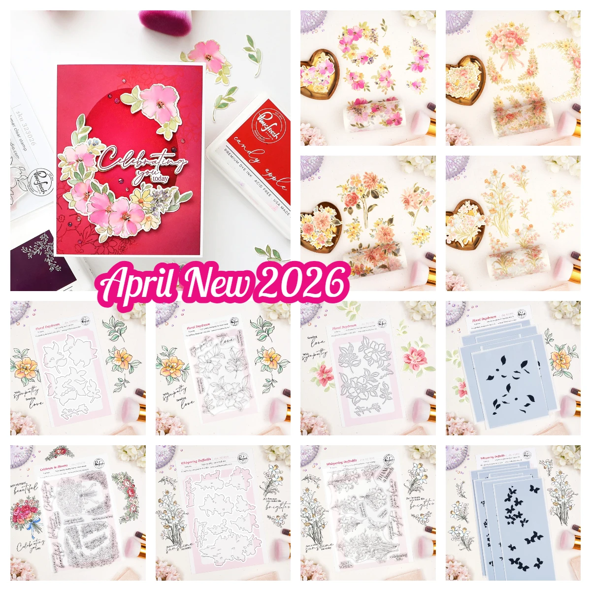 The Daydream Edit Dies Stamps Stencil Set Metal Cutting Dies DIY Scrapbooking Paper Card Handmade Album Embossing Template New
