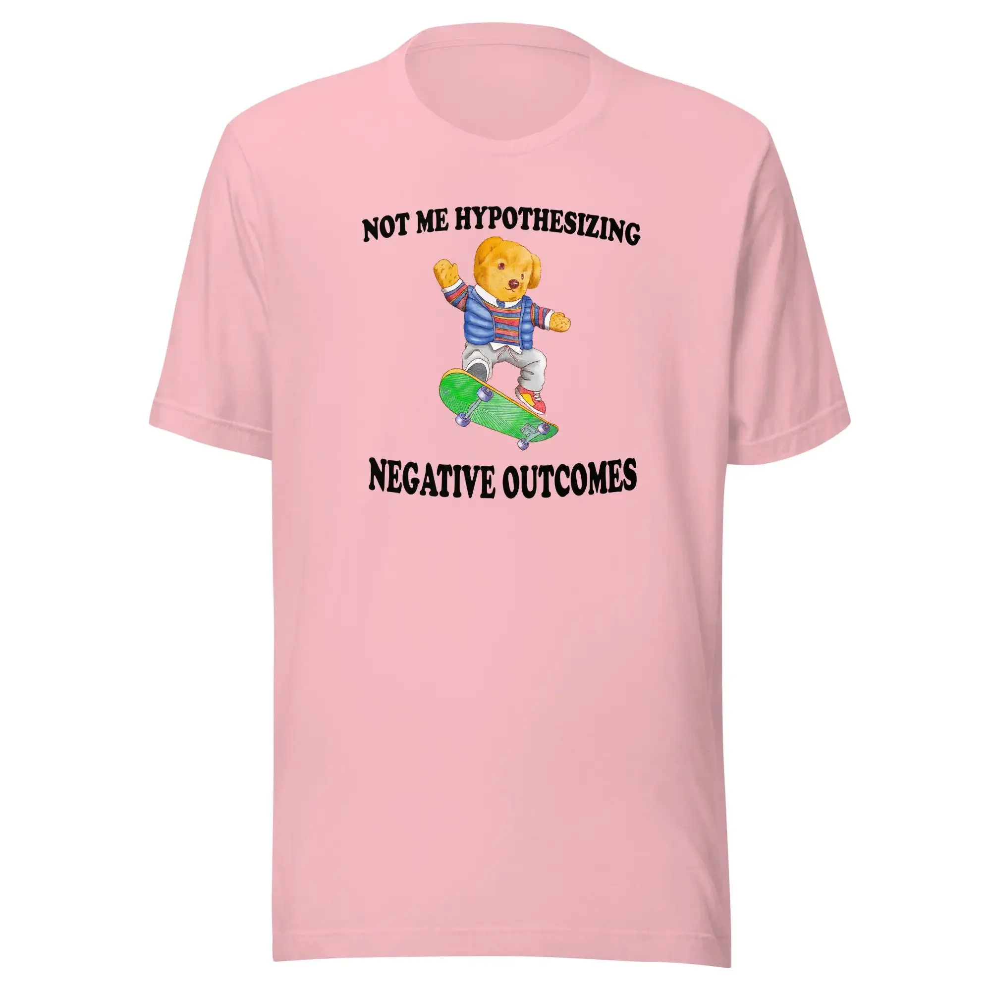 T-shirt aux motifs négatifs