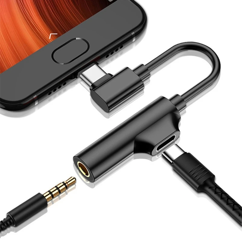 Adaptador USB-C a jack 3.5mm para auriculares tácticos - imagen 2