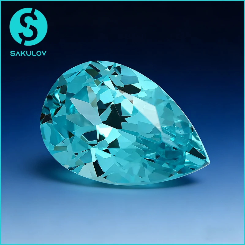 Lab Grown Paraiba G…