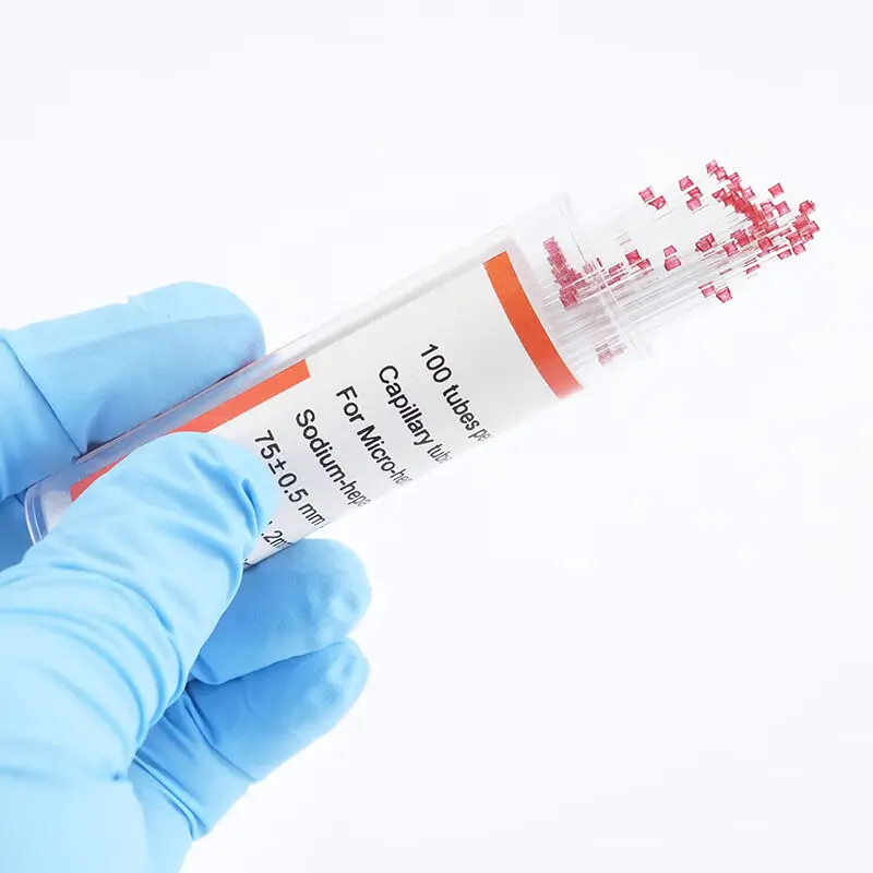 

Капиллярные Трубки 75 мм, Стеклянные Капиллярные Трубки, 100 упаковок, стеклянные пипетки, капиллярная переводная трубка для TLC точечных лабораторных капиллярных трубок