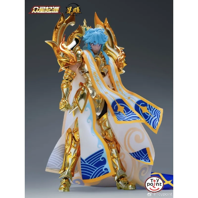 ของเล่นโมเดลตุ๊กตา Toypoint Original Star Origin Holy Cloth Mythology EX Metal God Aquarius Camry Star Shine Edition Mobile Doll ของขวัญจาก Giftspot