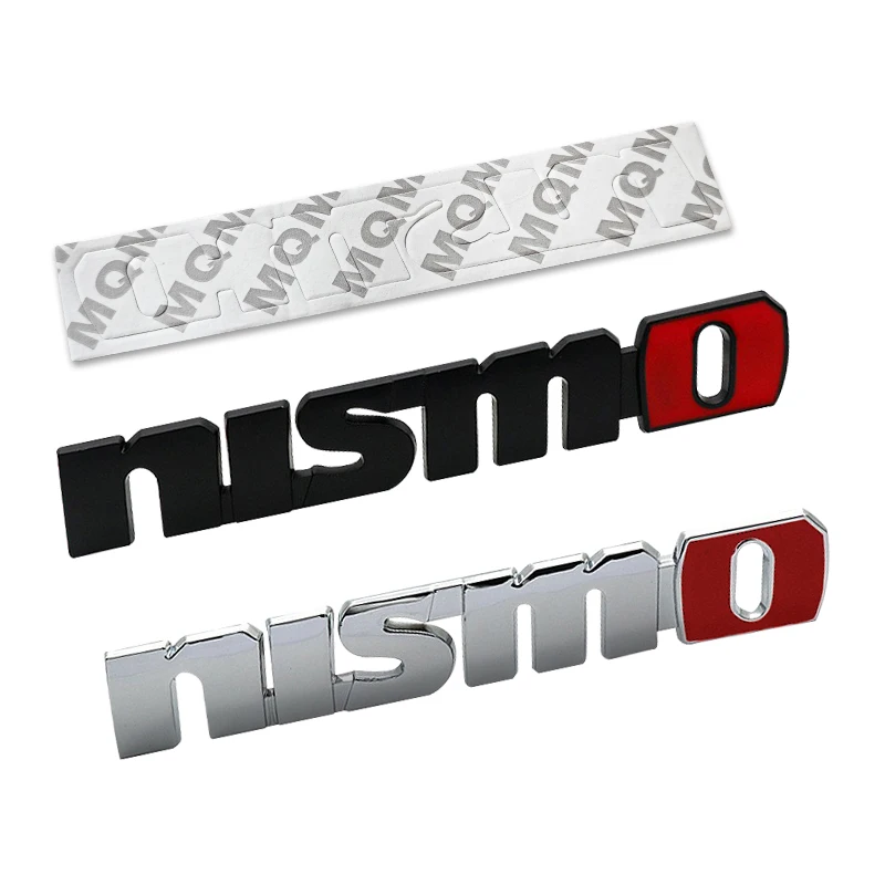 NISMO Fashion Autoaufkleber Frontgrill-Emblem Kühlergrill-Abzeichen Aufkleber für Nissan Nismo Qashqai Teana X-Trail T32 T31 Tiida Juke – Detail 2