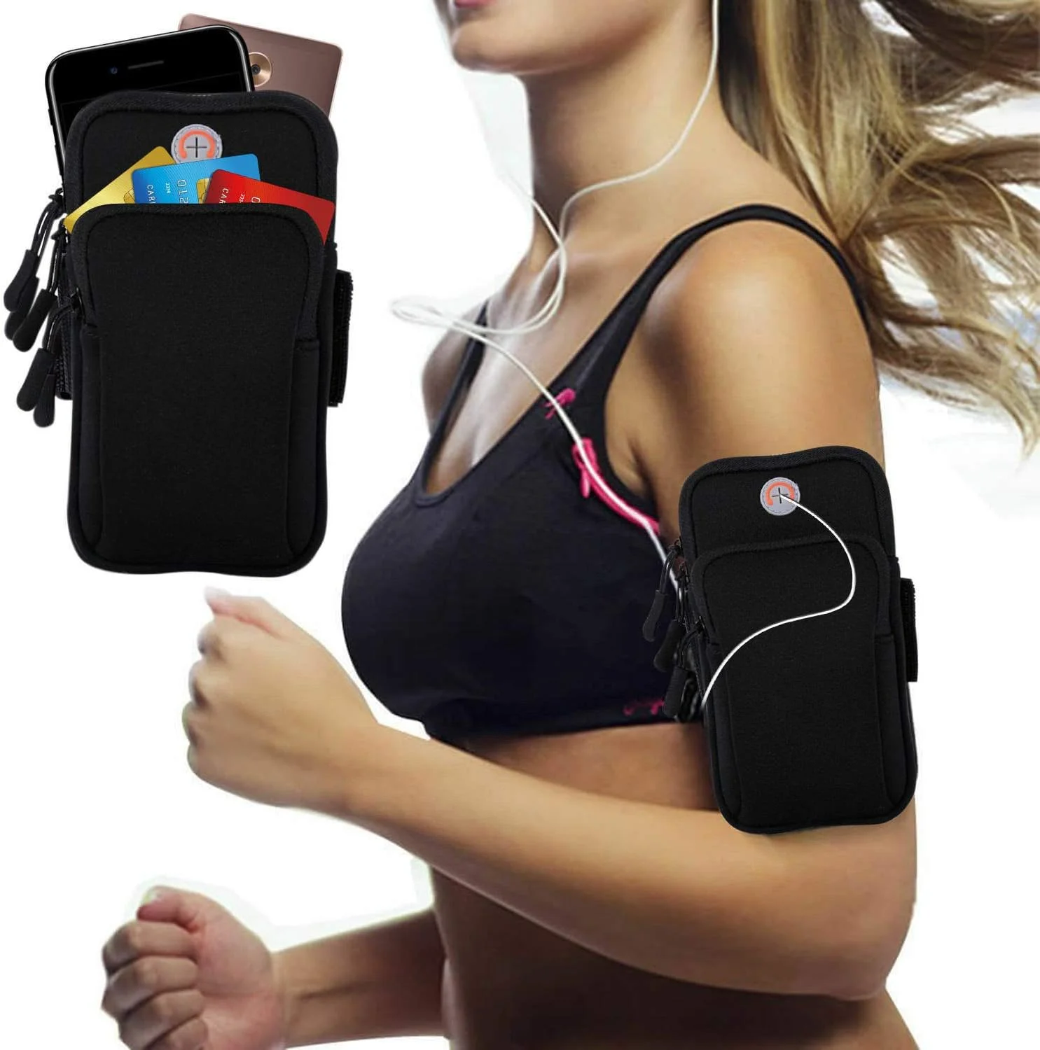 

Sports Mobile Phone Arm Bag Universal Waterproof Sports Armband Bag Sports Fitness Outdoor Mobile Phone Arm Sleeve Sportwear