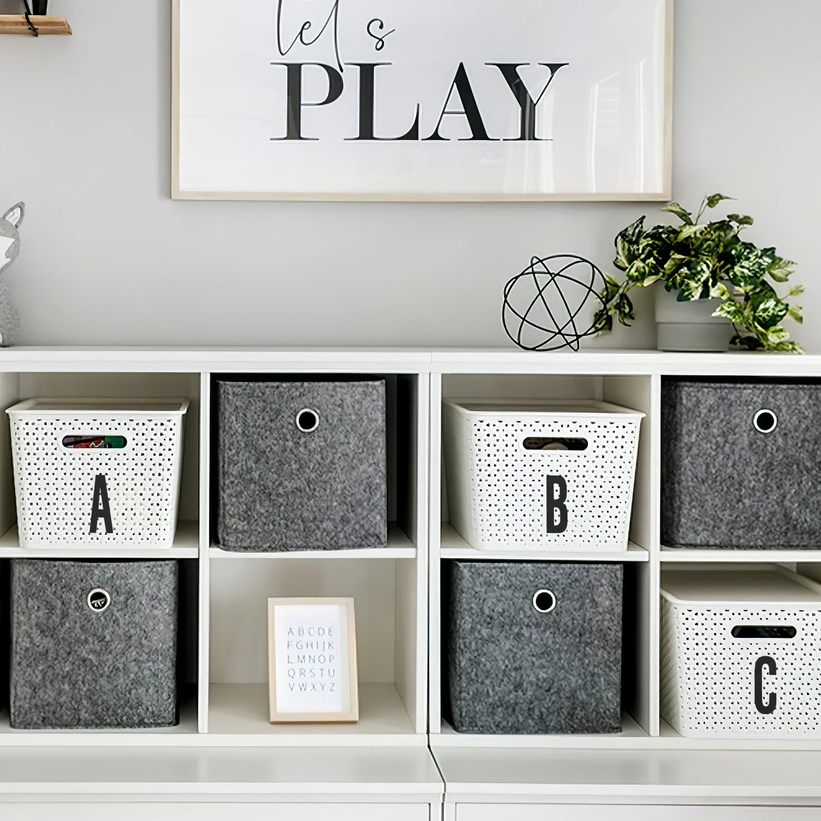 

8 Sheets Self Adhesive Letter and Number Stickers Alphabet Decals for Labeling Organization Office Classroom Use Letters Numbers