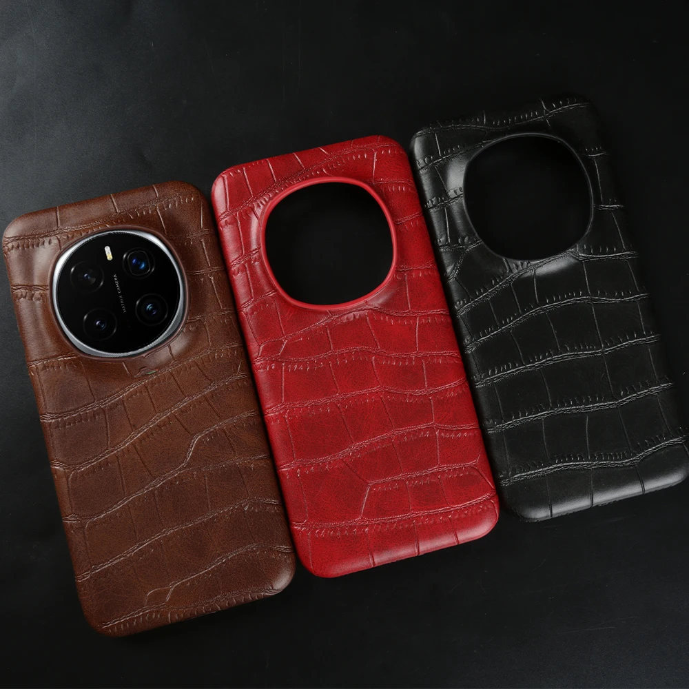

Luxury Crocodile Leather Case For Honor Magic7 Pro lite X9C X60 Pro Magic 8 7 6 5 Pro Magic8 Pro Phone Case Back Cover Coque Bag