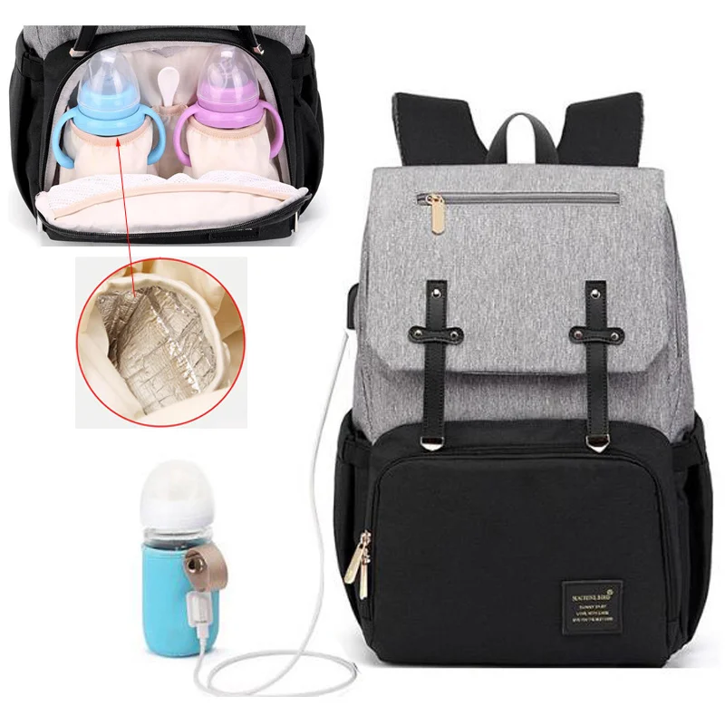 

Diaper Maternity Nappy Baby Care Bag For Mummy Moms Stroller Pram USB Waterproof Travel Nursing Mommy Bakcpack Changing s