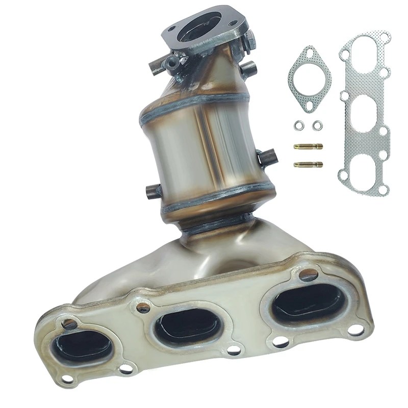 

Intelligent Library Exhaust Fit For 2010 2011- 2016 2018 SANTA FE/ SORENTO 3.3L V6 Catalytic Converter