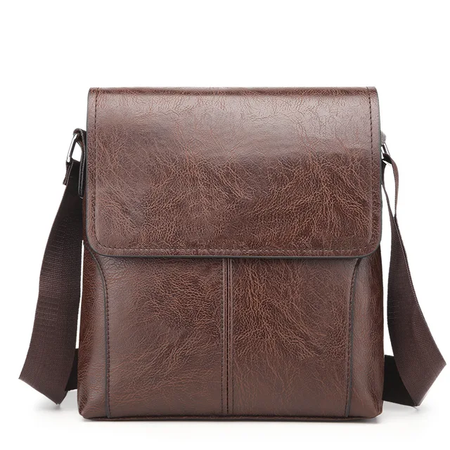 Vintage męskie torby na ramię markowe torby Crossbody dla mężczyzn projektant męskie torby listonoszki ze skóry Pu torebki o dużej pojemności moda