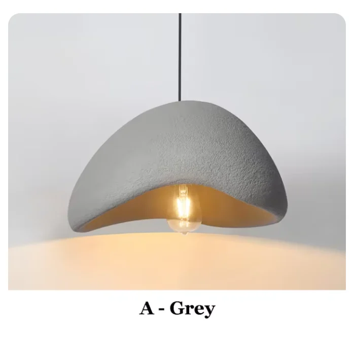 Moderne LED-plafondkroonluchterverlichting voor woonkamer slaapkamer eetkamer hanglampen Nordic Wabi Sabi Home Decor hanglamp
