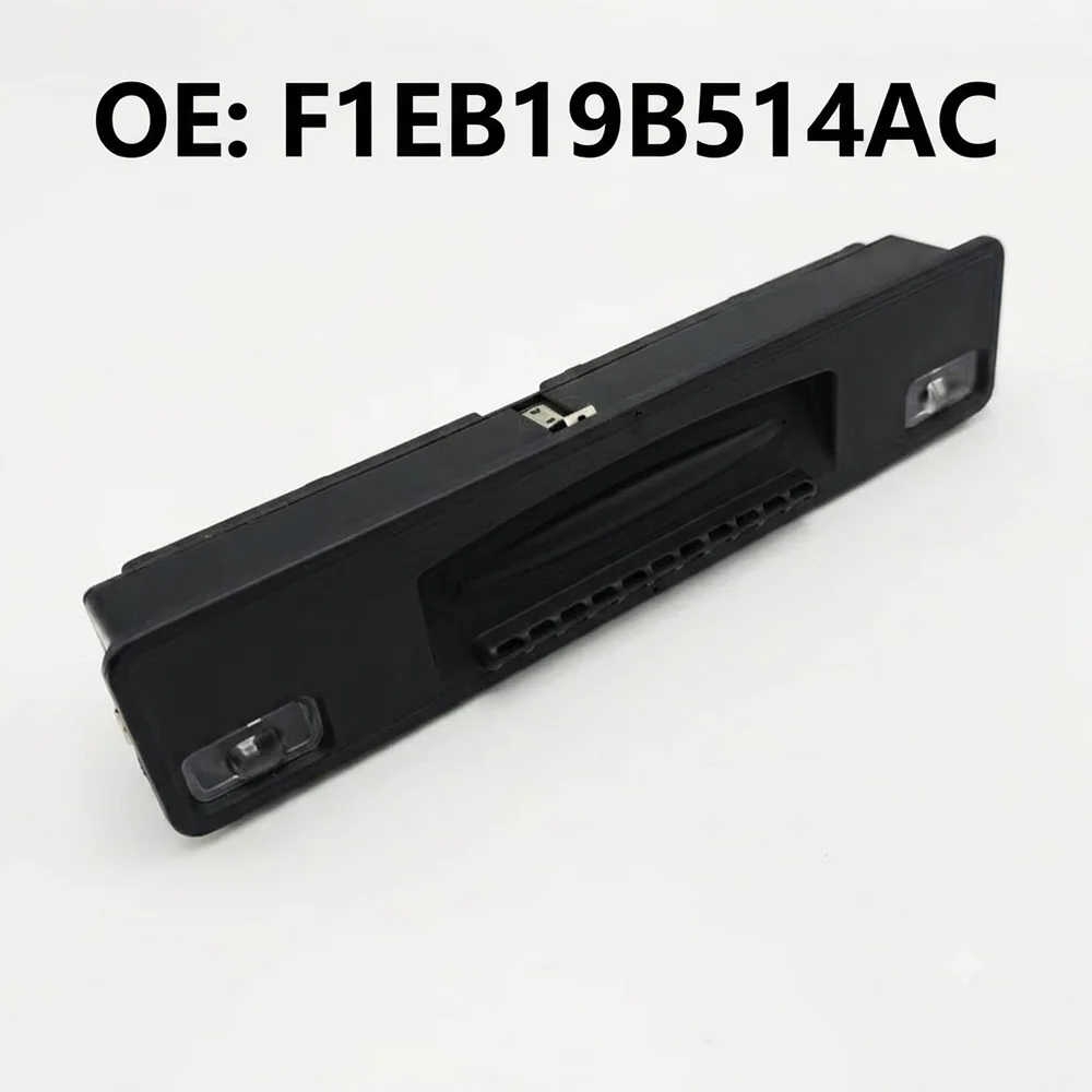 F1EB19B514AC Tailgate Handle Release Switch 3 Pin No Camera for Ford Focus Mk3 C-Max Fiesta Rear Boot Lid License Plate Light
