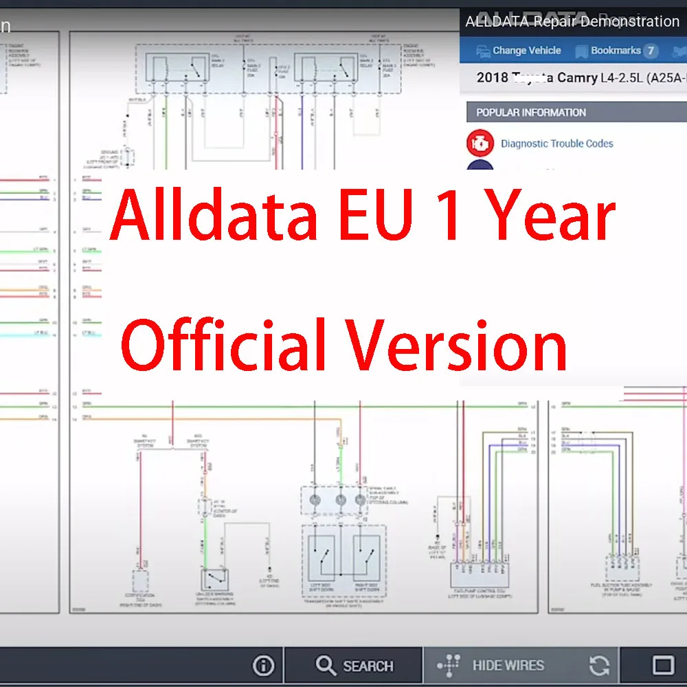 2026 Alldata EU Online Account Oficial a Year Newest for Car Repair Software for All data Support Mobile/PC Login