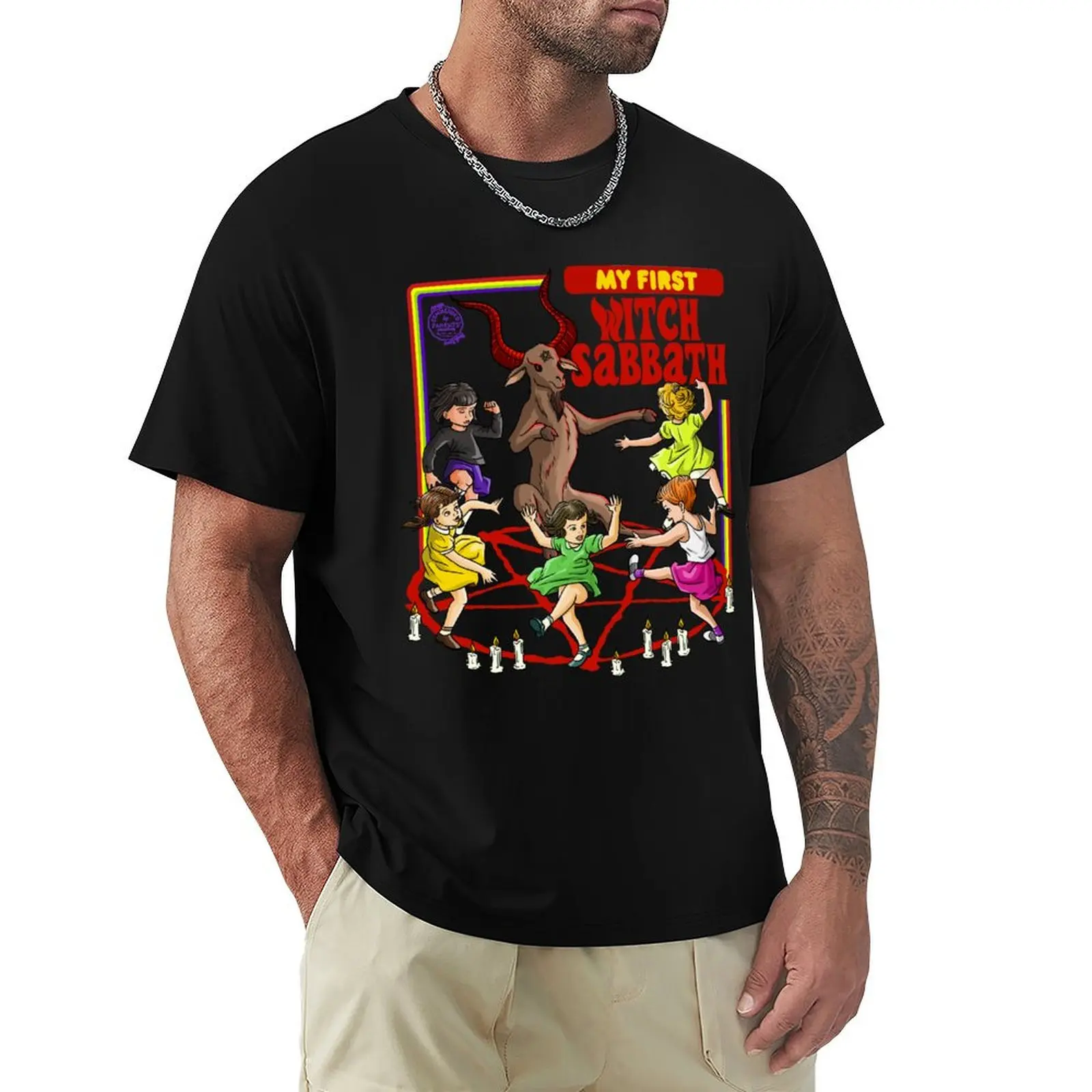 My first Witch Sabbath dance Witchcraft for beginner Retro Vintage T-Shirt Running Performance Short Sleeve Tee