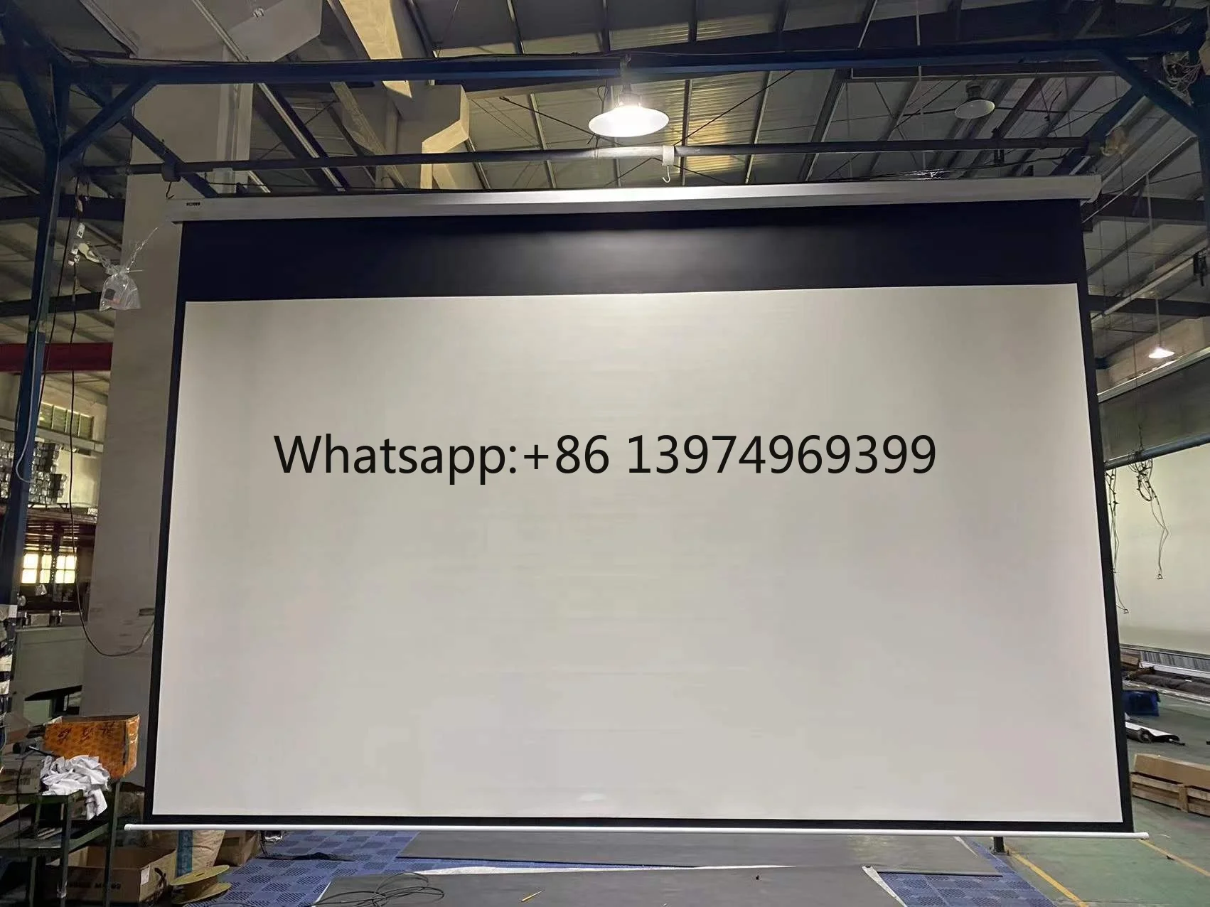 300 Inch 6 Meter  Motorized Projector Screen,motorized Retractable Projector Screen for Large Venues