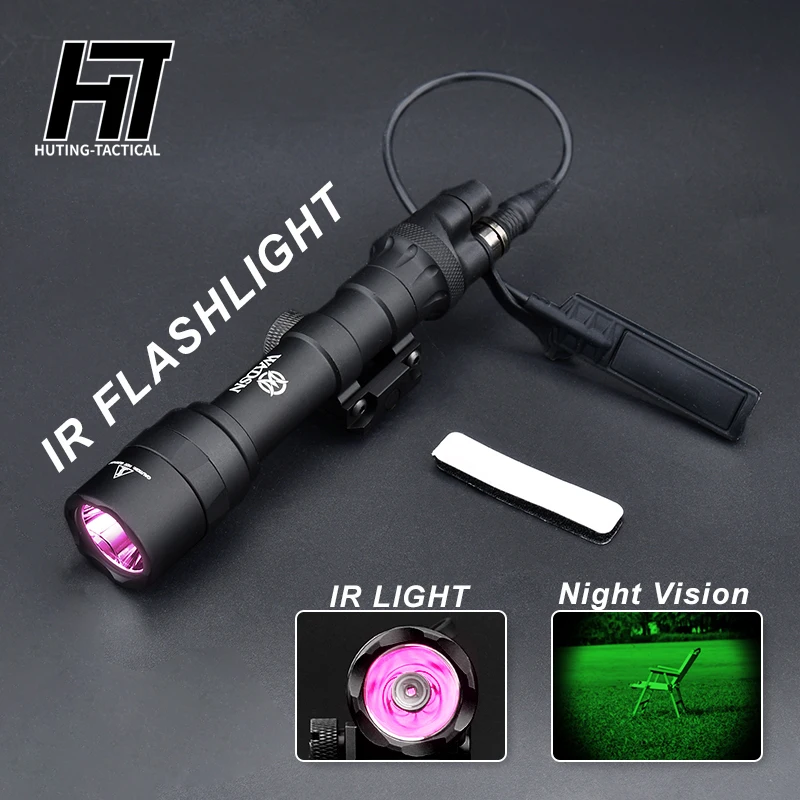 

Tactical Airsoft Surefir M600 M600U IR Light Weapon Scout Light Rifle Dual Function night vision Flashlight Hunting Infrared