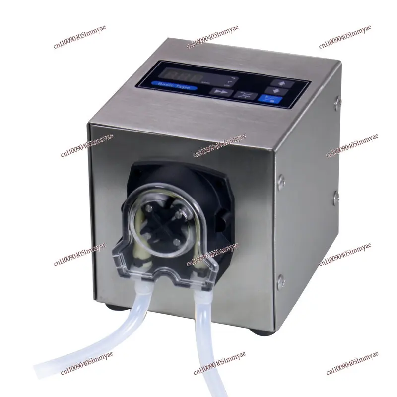 

Small peristaltic pump corrosion resistant pump tube speed display stepper motor speed regulating metering pump