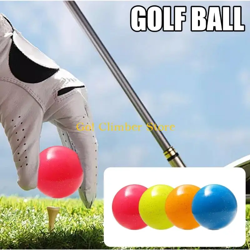 

Q84C Professional Golf Practice Balls 6cm Diameter 3 Layer Surlyn Construction Golf Balls High Impact Resistance Enduring