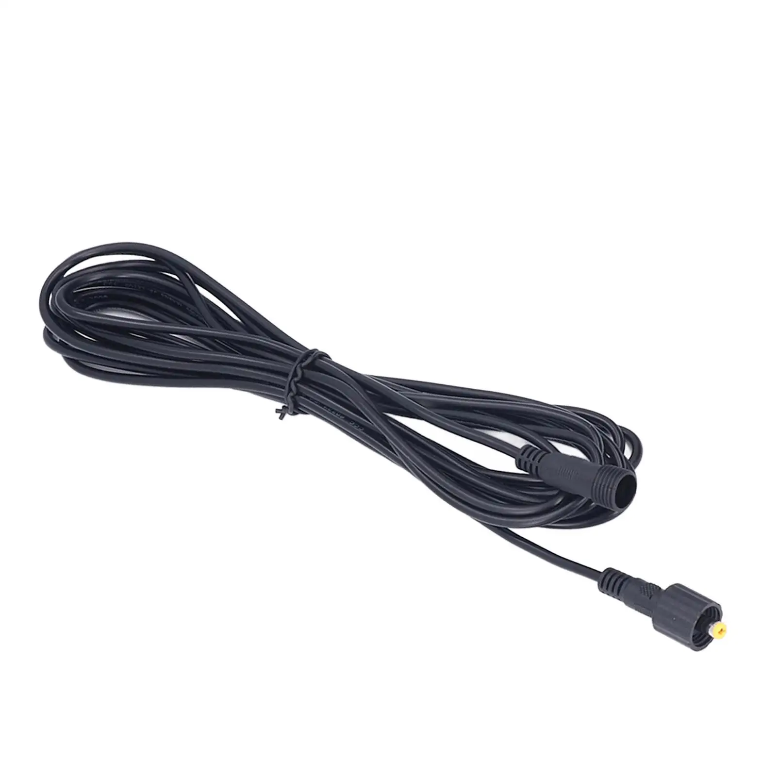 كابل تمديد الضوء الشمسي DC5.5x2.1mm سلك نحاسي بطول 5 أمتار للاستخدام العالمي لكاميرات 12 فولت 24 فولت والمزيد
