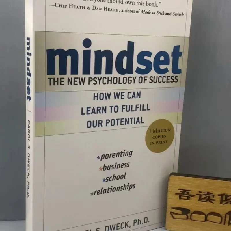 Mindset The New Sard of Success English Ple, Carol S. Dweck-Livre inspirant étranger, personnalisable