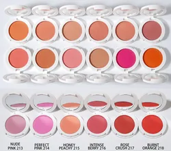 Makeup Blusher Private Label Waterproof Cruelty Free Vegan Bronzer Cheek Single Smooth Blush High Pigment Blushes Wholesale