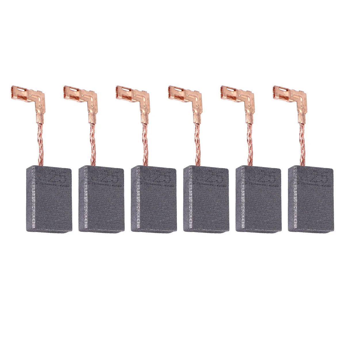 Confezione da 6 spazzole di carbone CB-318 Spazzole di carbone di ricambio per Makita CB318, CB325, CB340, CB336, 191974 -7, 194074 -2, 191978 -9 Vogue