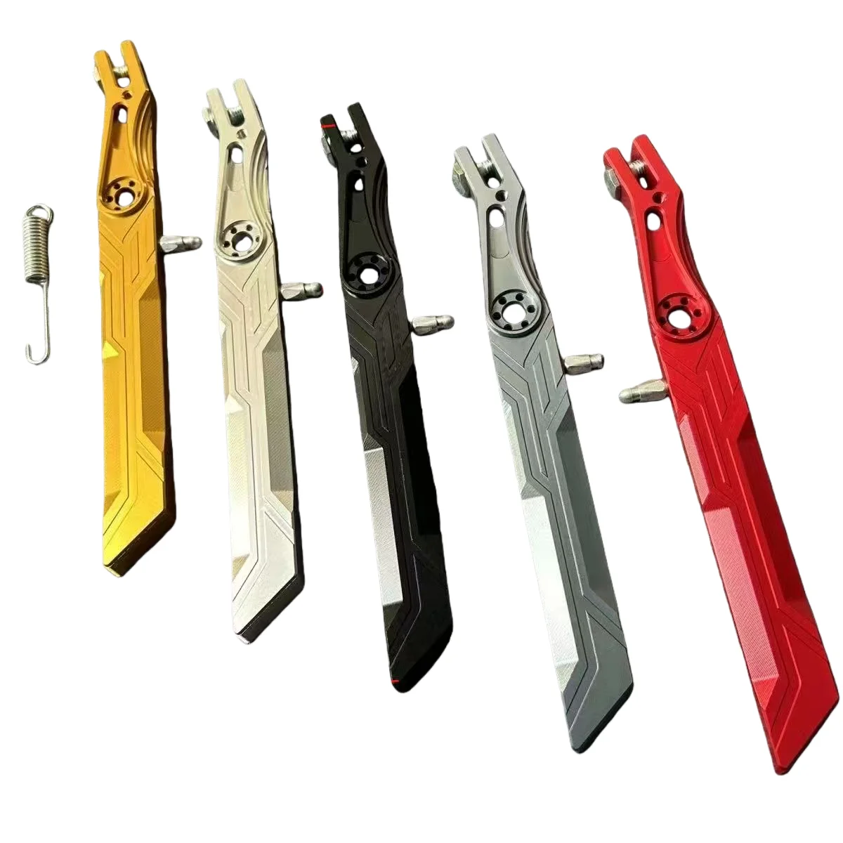 

28 см 32 см кронштейн для ног из алюминиевого сплава, боковая подставка, парковочный кронштейн для аксессуаров для электрических мотоциклов, подставка для ударов