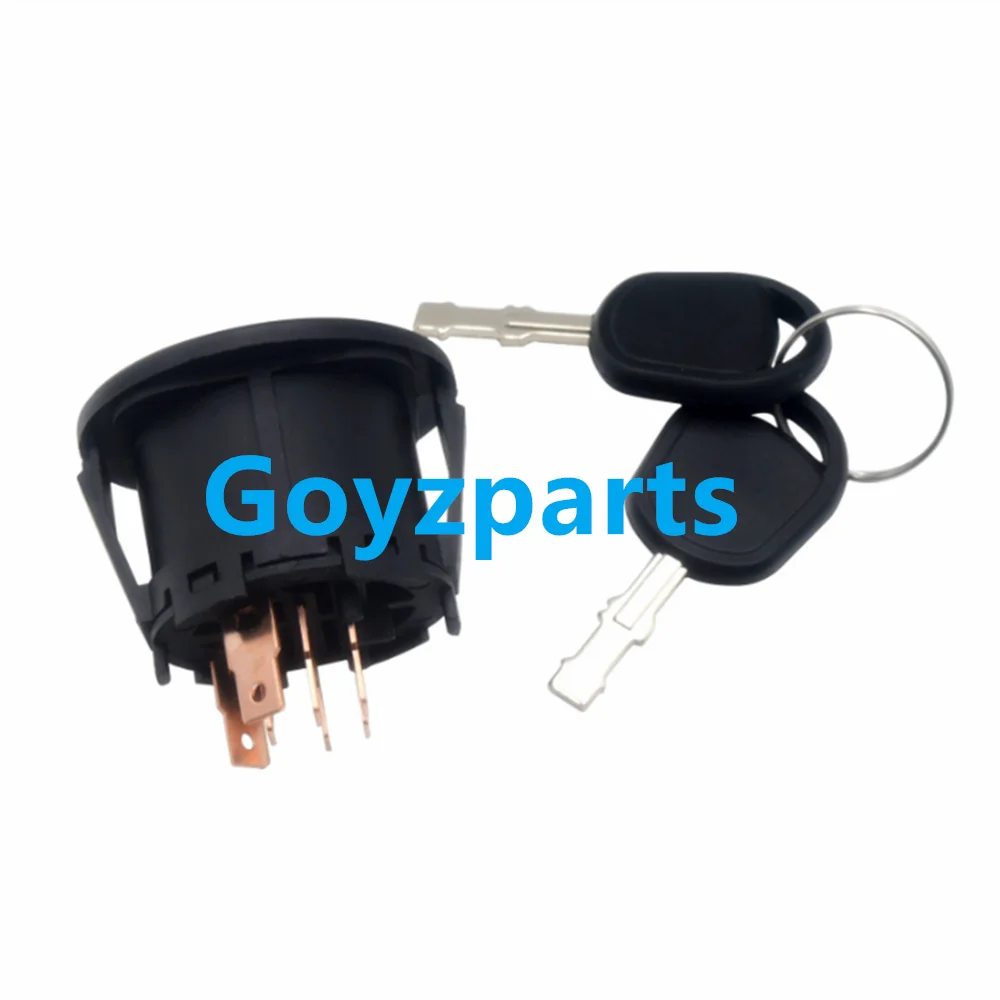 Lawn Mower Ignition Starter Switch with 2 KEYS For Husqvarna Poulan Craftsman Sears 193350 532193350 Car Accessories