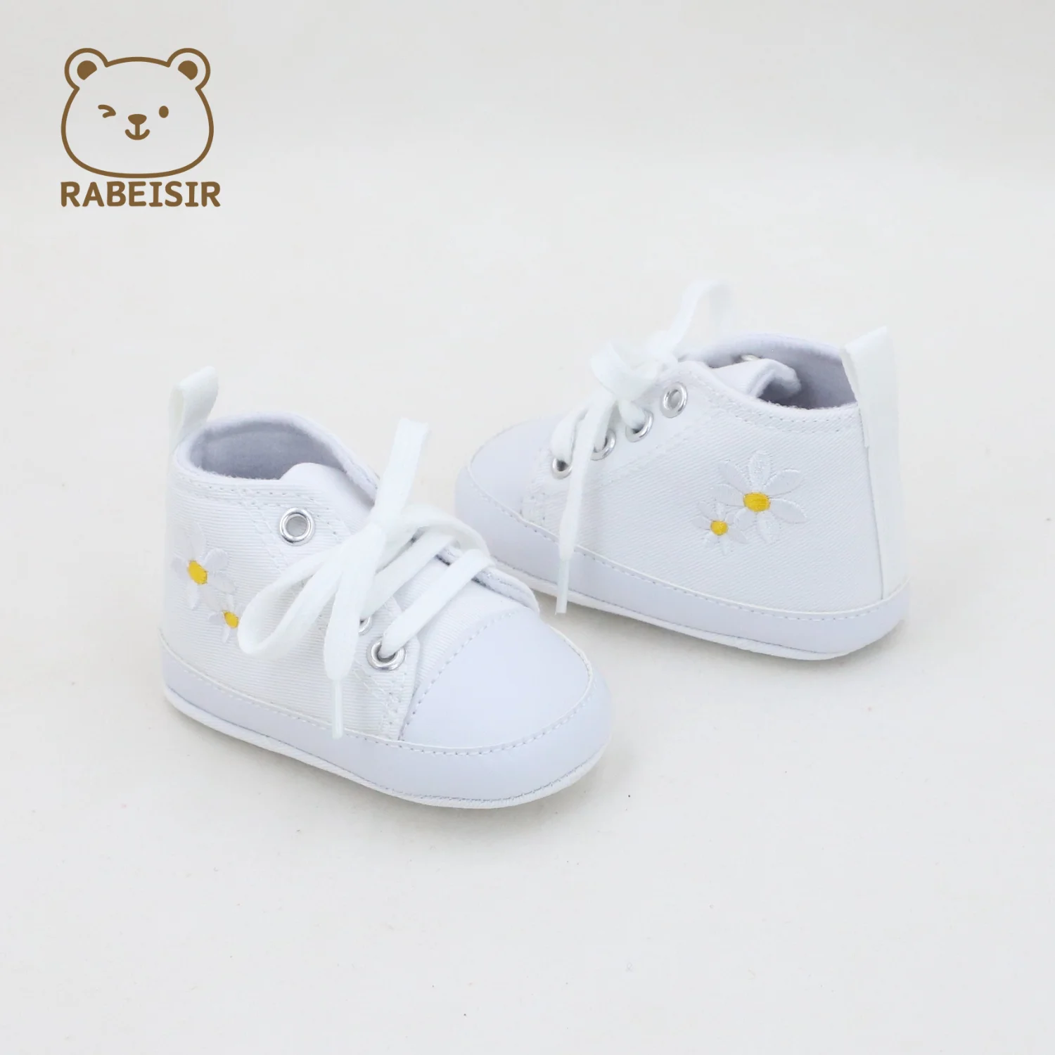 Primavera e outono sapatos de lona das crianças 0-6-12-18 meses sapatos de bebê passo frente sapatos fundo macio antiderrapante e salto não-queda