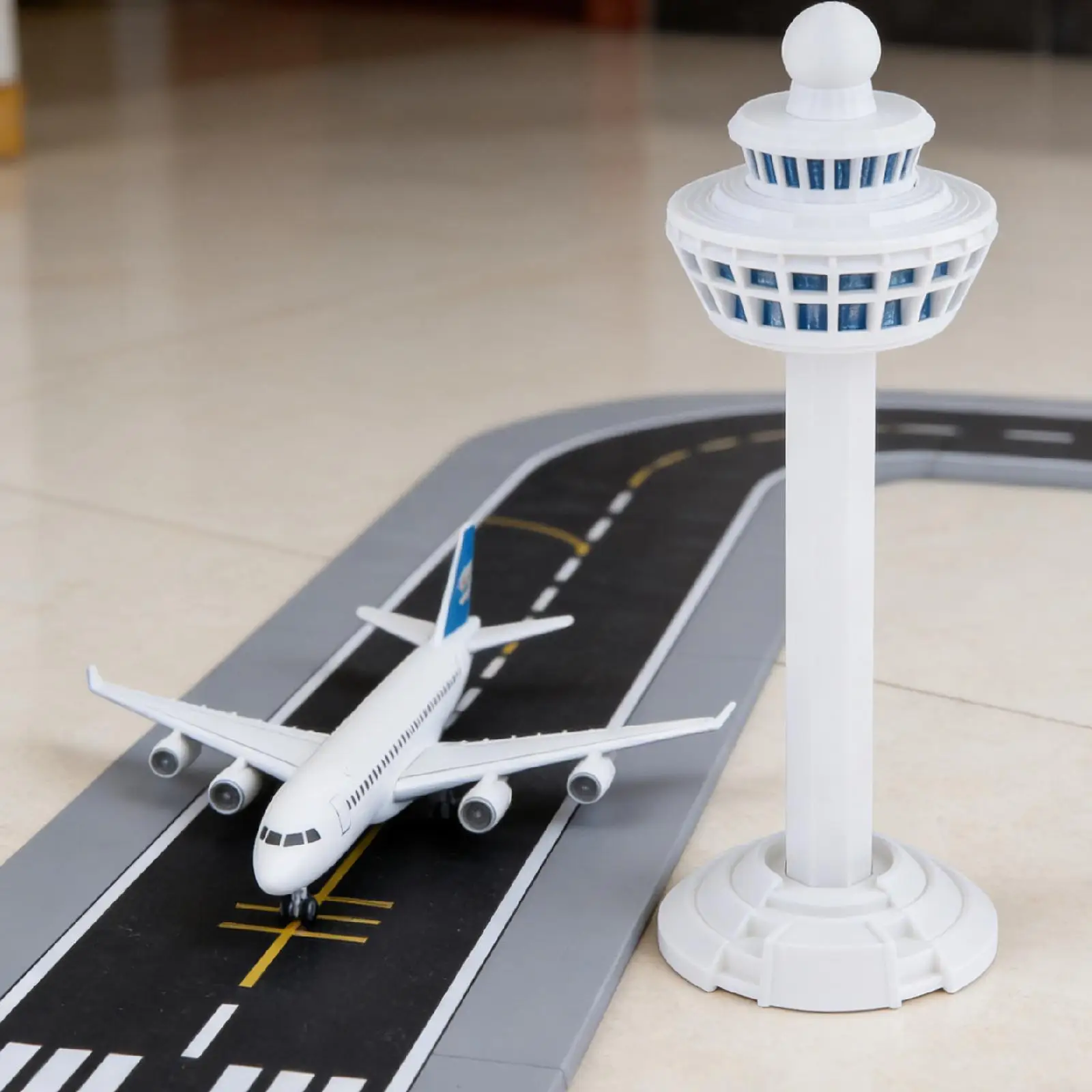 1/400 Airport Building Model Aircraft Layout Scenery Collectibles Prop Realistic Desk Decoration Collector Airport Accessory