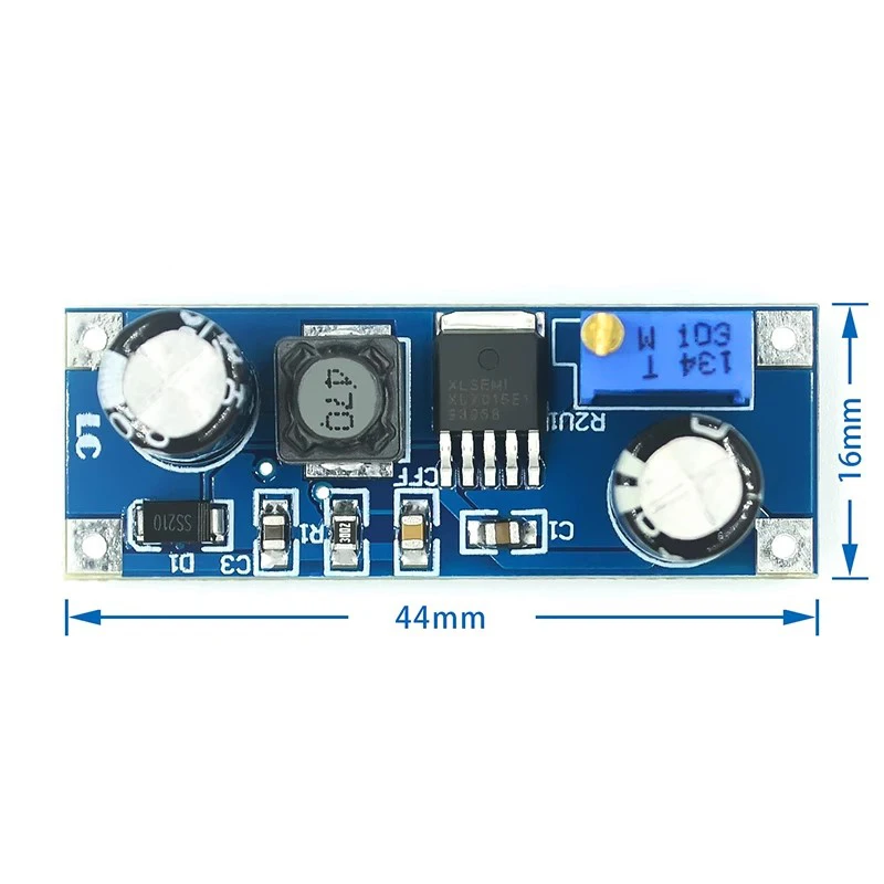 XL7015 DC-DC Dc converter Step-down module 5V-80V Wide voltage input 7005A LM2596