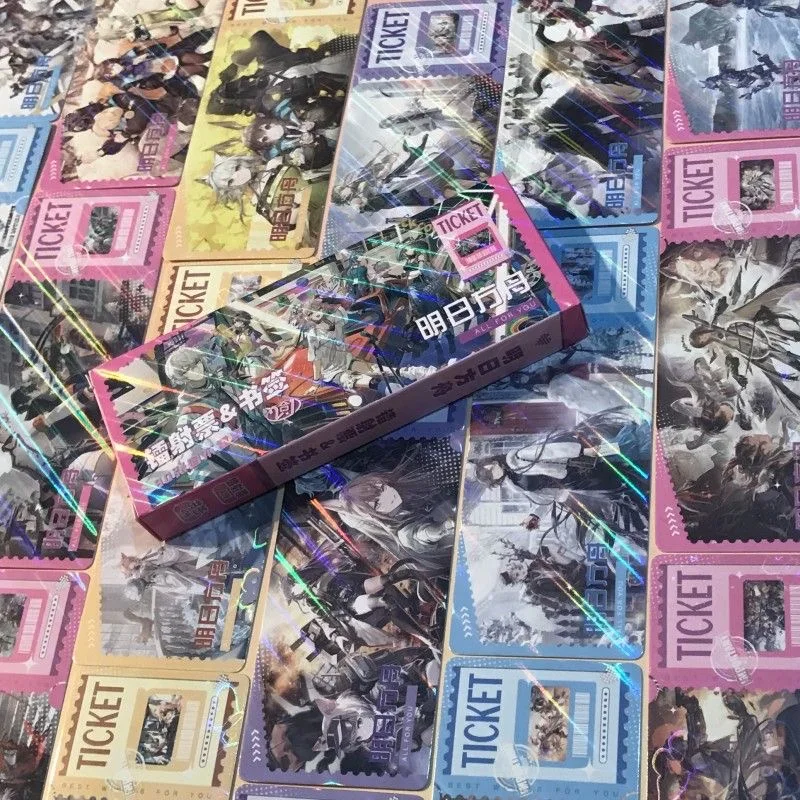 Длинная открытка Tomorrow's Ark, лазерная закладка для билетов, аниме, периферийные устройства, высокое разрешение, самопечатная открытка ЛОМО