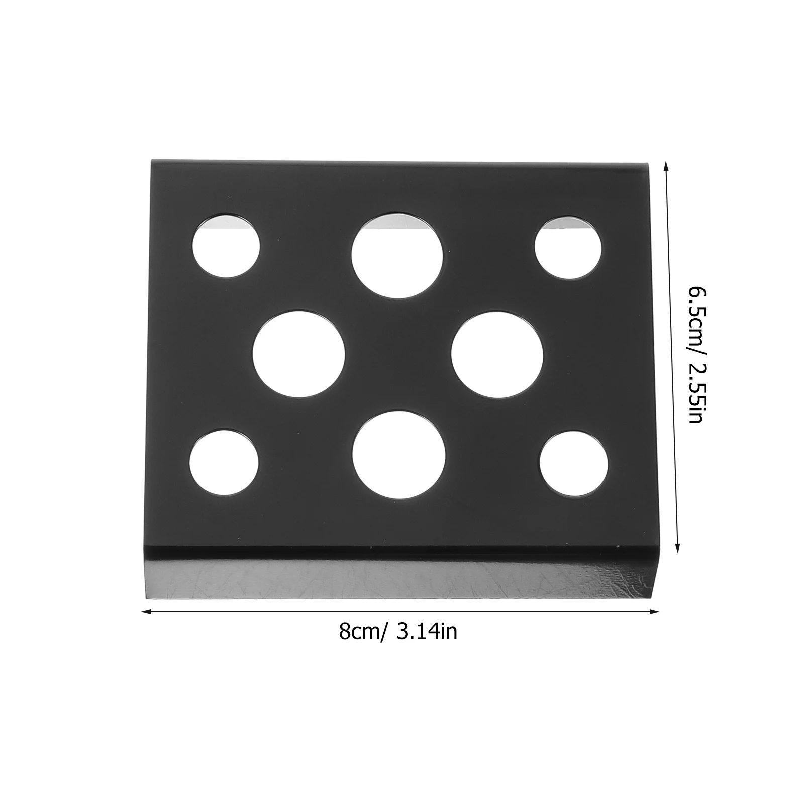 حامل الصباغ الملون حامل كأس حبر الوشم المعدني رف عرض متعدد الشبكة لصالون المنزل استخدام منظم العرض الفني الحديدي #4