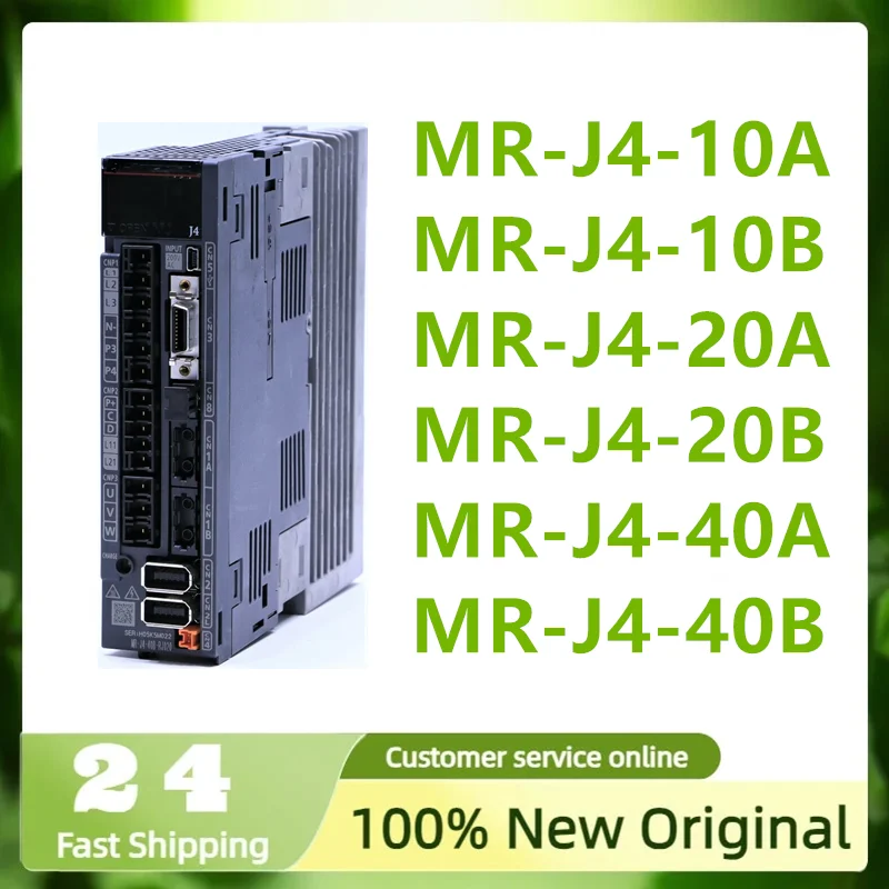New Original servo drive MR-J2S-40A MR-J2S-40B MR-J4-40A MR-J4-40B MR-J4-10A/MR-J4-10B MR-J4-20A MR-J4-20B