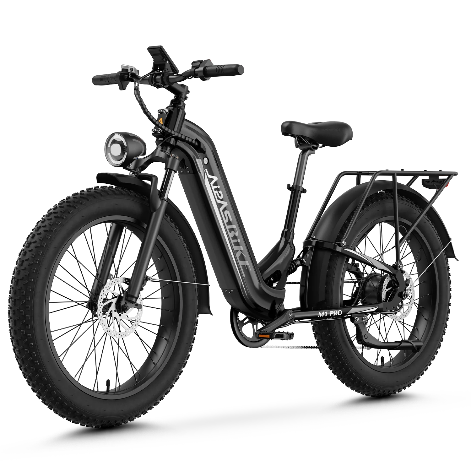 1800W 48V Electric Bike Mountain Bicycle e bike 26" Fat Tire 36MPH for Adult US image 2