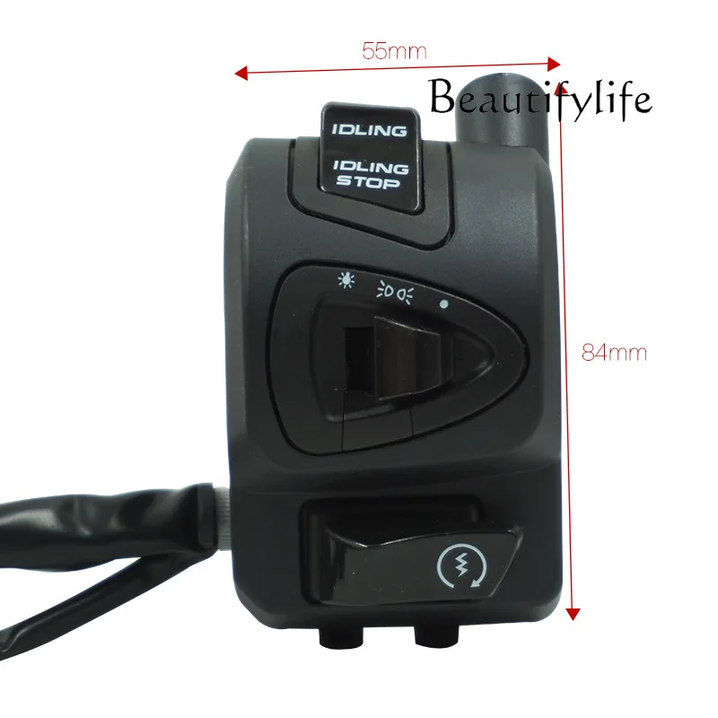 YJ PCX150 Motorcycle Handlebar Control Switch Assembly Replacement Part