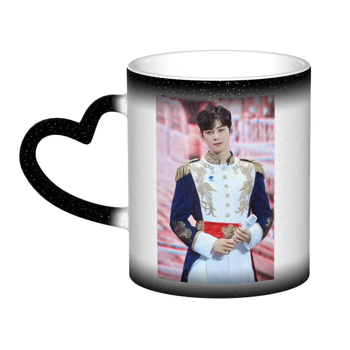 Забавная керамическая кружка Cha EunWoo для кофе, чая, молока – отличный подарок для друзей
