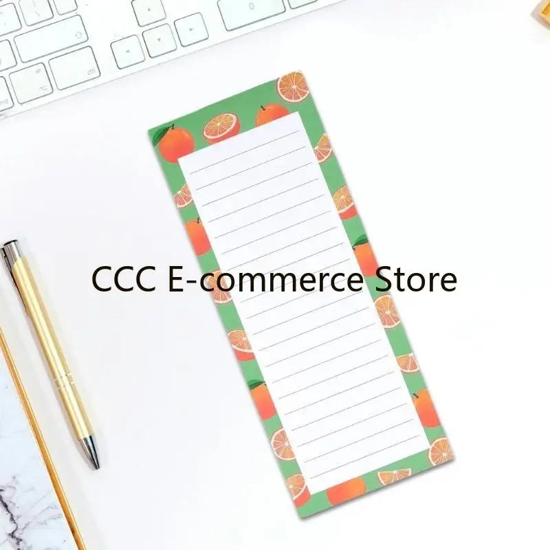 8 Pcs Sticky Note Notepads Grocery List Magnet Pad for Office R58A