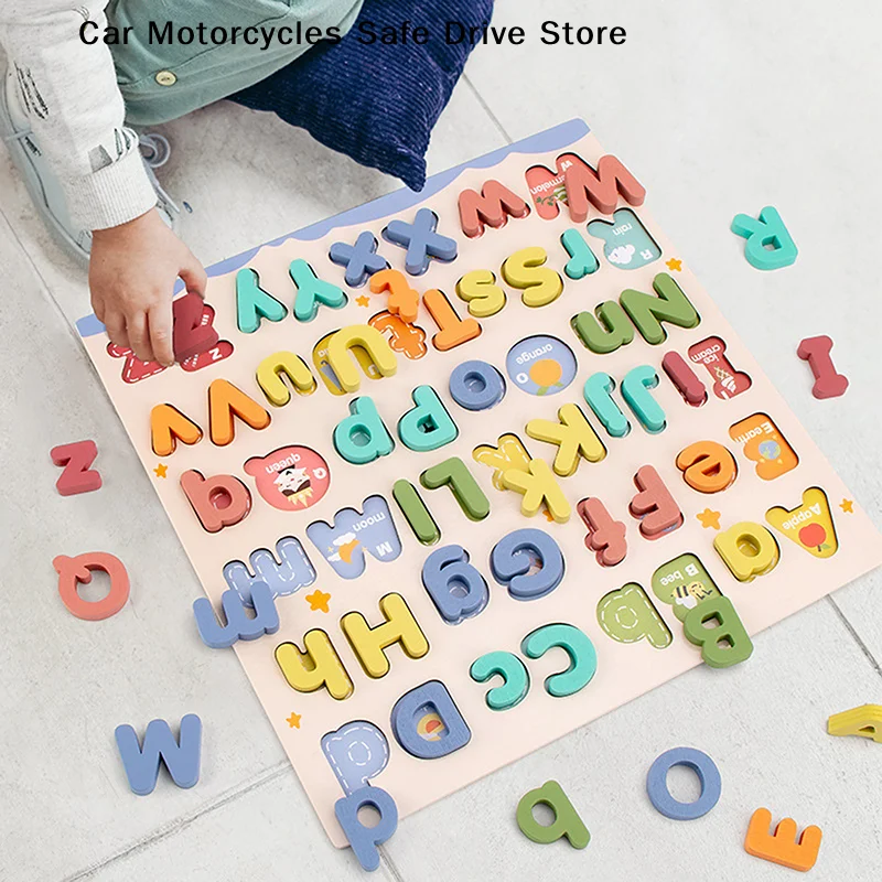 Conjunto de Letras em Madeira - Kids Educational Games Learn English avaliação e preço