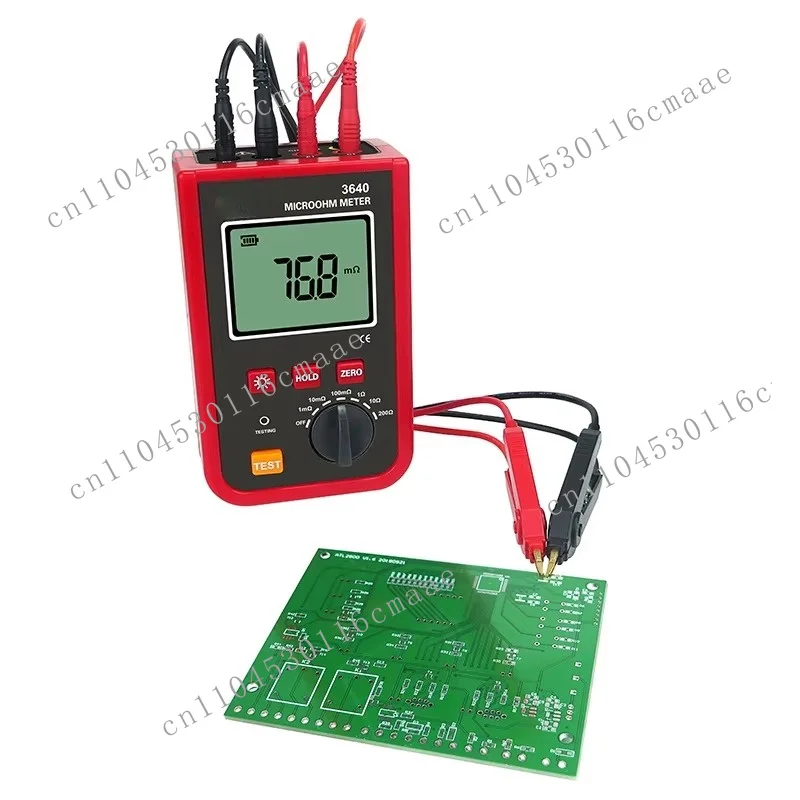 3640 Precise Measurements Using the Double-Arm Bridge Method Microohmmeter