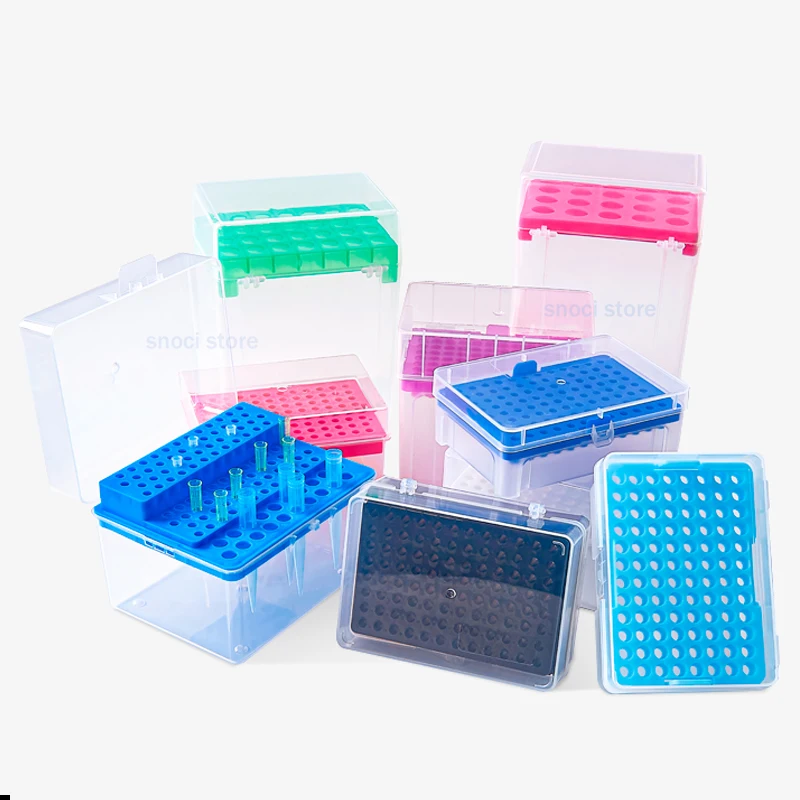 

Laboratory Pipette Tip Box 10ul 200ul 300ul 1ml 5ml 10ml Micropipette Plastic Pipette Box Laboratory Equipment Supplies，1Piece