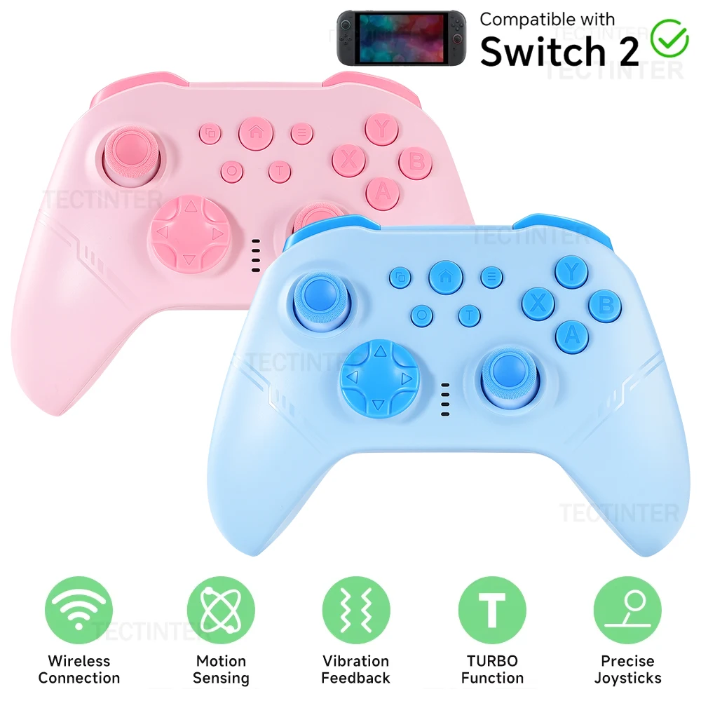 Hall Effect Wireless Controller Bluetooth-Compatible For Swi