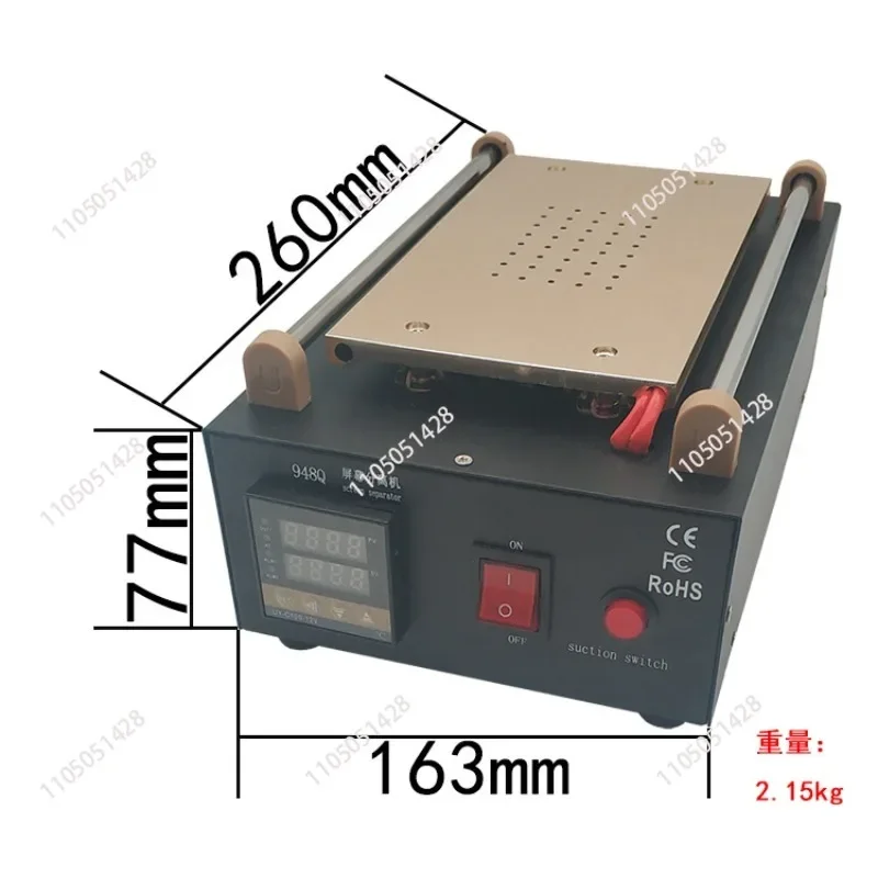 LCD mobile phone splitter removable mobile phone touch screen repair machine UYUE 948Q