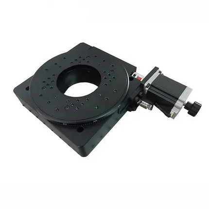 Electric rotary table worm gear rotary table