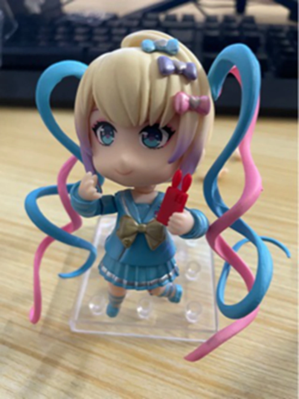 10cm Needy Girl Overdose Anime Figure OB11 Parade KAngel Action Figures Virtual Uploader PVC Collection Model Ornaments Toys