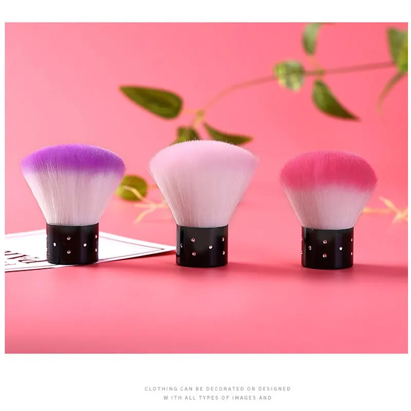 فرش أظافر الغبار لإزالة مستحضرات التجميل ، أداة تنظيف مسحوق الطلاء ، إكسسوارات تجميل الأظافر #6