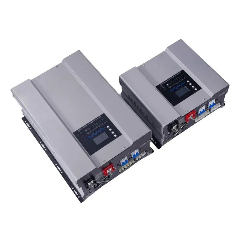 Low frequency 8kw 10kw 12kw DC 48V to AC 110V 220V single split phase hybrid charger inverter