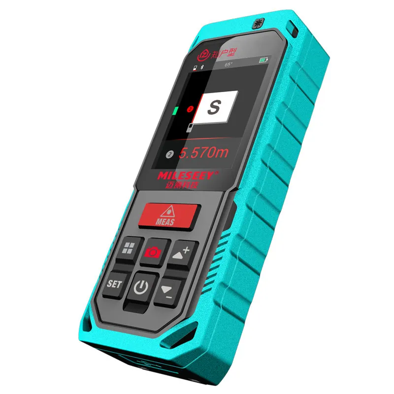 Mileseey P7 Laser Rangefinder 100m for Outdoor Usage With Camera Function Rechargeable Laser Meter 2.0