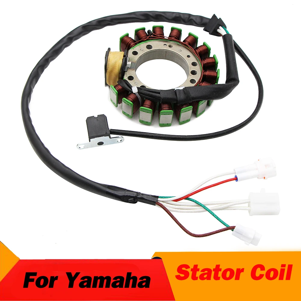 Motorcycle Sabre Generator Magneto Stator Coil For Yamaha 4GB-85510-00 3HN-85510-10 YFM350 YFM350X Warrior YFM350ER Moto-4 350