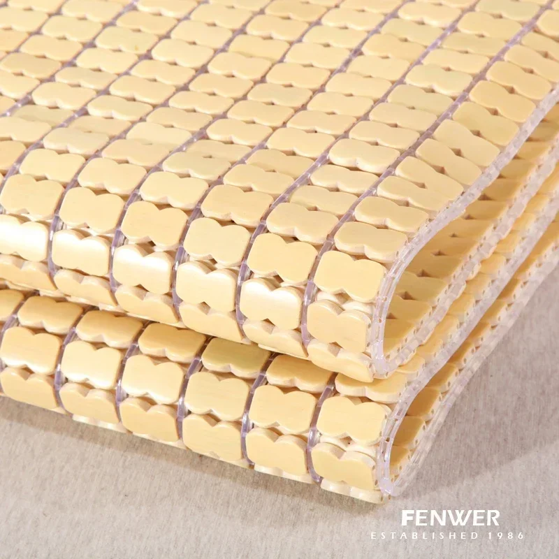 

FENWER Bamboo mat Pure Natural Bamboo Manufacturing Natural Comfort Summer Mattress Mahjong Mat
