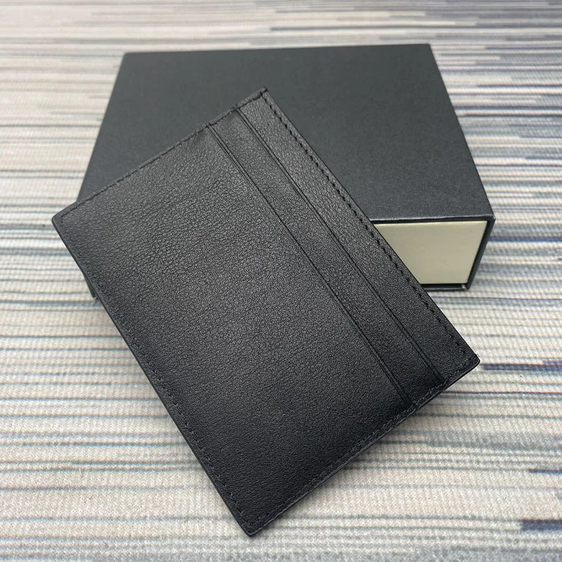 Genuine Leather Card Holder for men Slim Business/Credit Card bag Thin Small Card Case Wallet for Women Cardholder Kartenbeutel